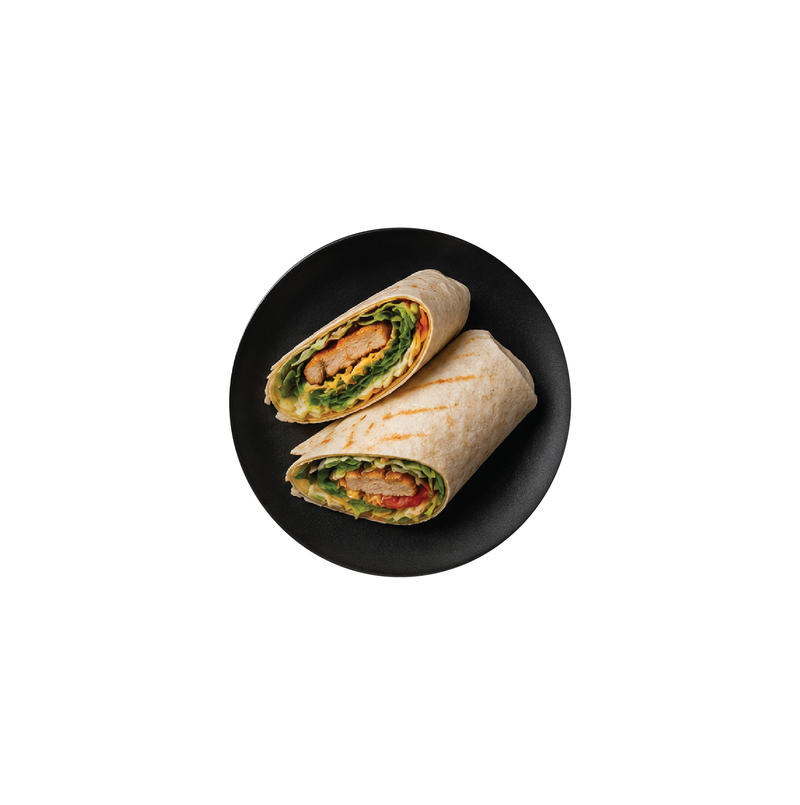 Classic chicken wrap