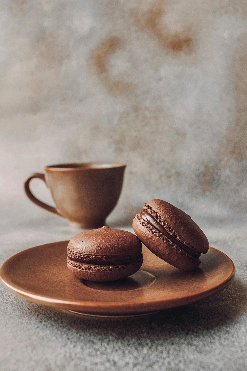 Home sweets, macaroon, coffee cup, sweetness, tea, coffee, cup, plate, tea cup, saucer, food